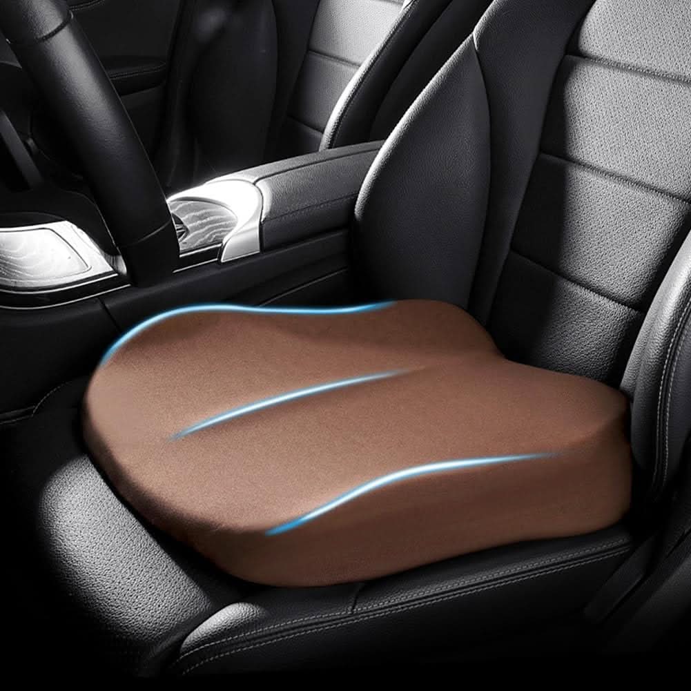 Ergonomic Car Seat Cushion - Elevate Comfort & Visibility