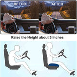 Ergonomic Car Seat Cushion - Elevate Comfort & Visibility
