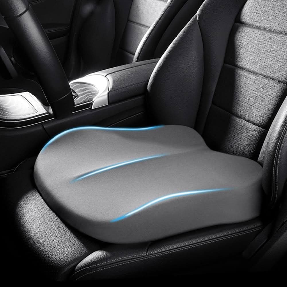 Ergonomic Car Seat Cushion - Elevate Comfort & Visibility