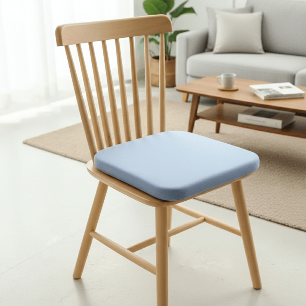 Ergonomic Memory Foam Seat Cushion for Tailbone Relief & Posture Support