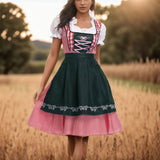 Fien - Checkered Oktoberfest Dirndl for Women