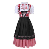 Fien - Checkered Oktoberfest Dirndl for Women