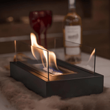 FlameGlow - Outdoor Fire Table & Table Top Fire Pit for Cozy Ambiance