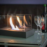 FlameGlow - Outdoor Fire Table & Table Top Fire Pit for Cozy Ambiance
