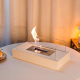 FlameGlow - Outdoor Fire Table & Table Top Fire Pit for Cozy Ambiance