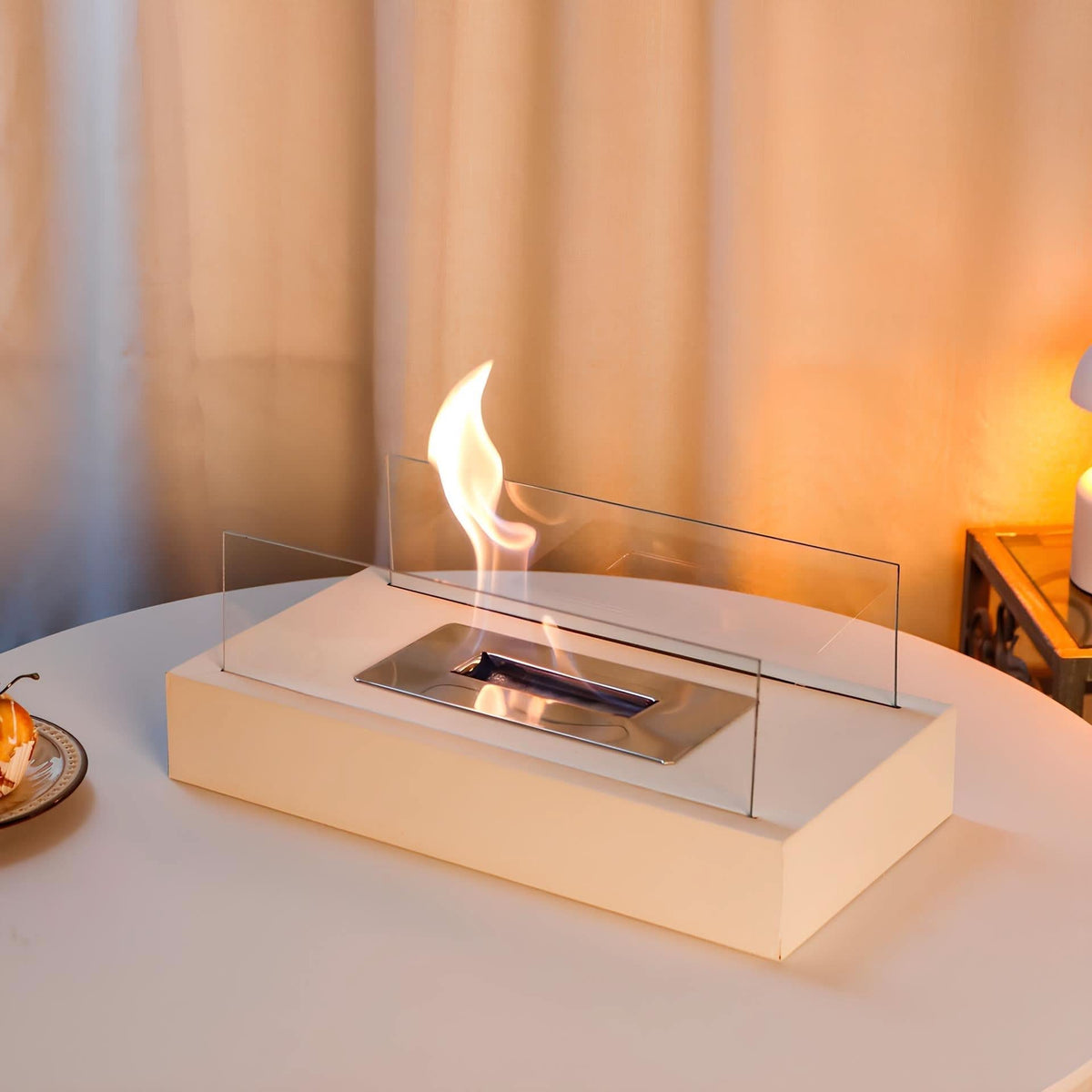 FlameGlow - Outdoor Fire Table & Table Top Fire Pit for Cozy Ambiance