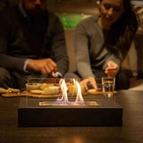 FlameGlow - Outdoor Fire Table & Table Top Fire Pit for Cozy Ambiance