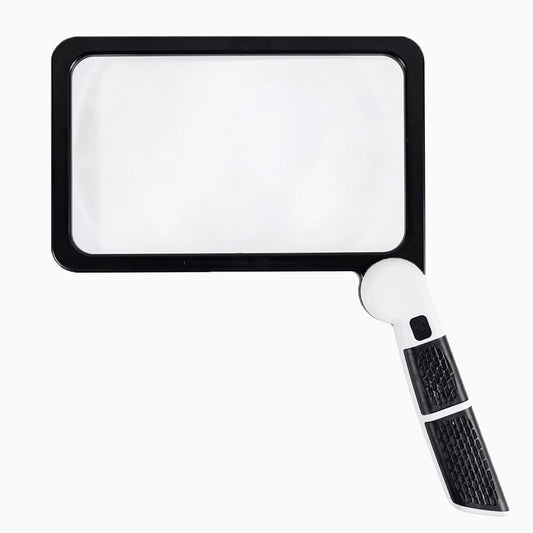 Foldable LED Magnifier - 5X Magnification with 48 Adjustable Lights