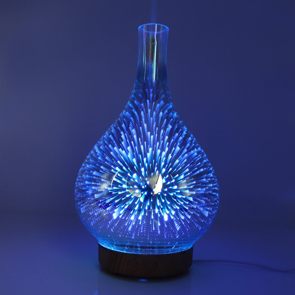 GalaxyGlow - 7-Color Aroma Diffuser for Relaxation