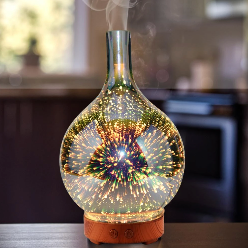 GalaxyGlow - 7-Color Aroma Diffuser for Relaxation