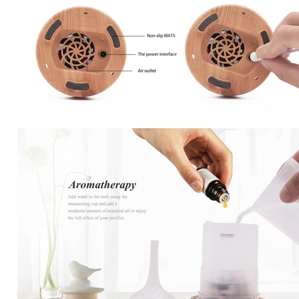 GalaxyGlow - 7-Color Aroma Diffuser for Relaxation