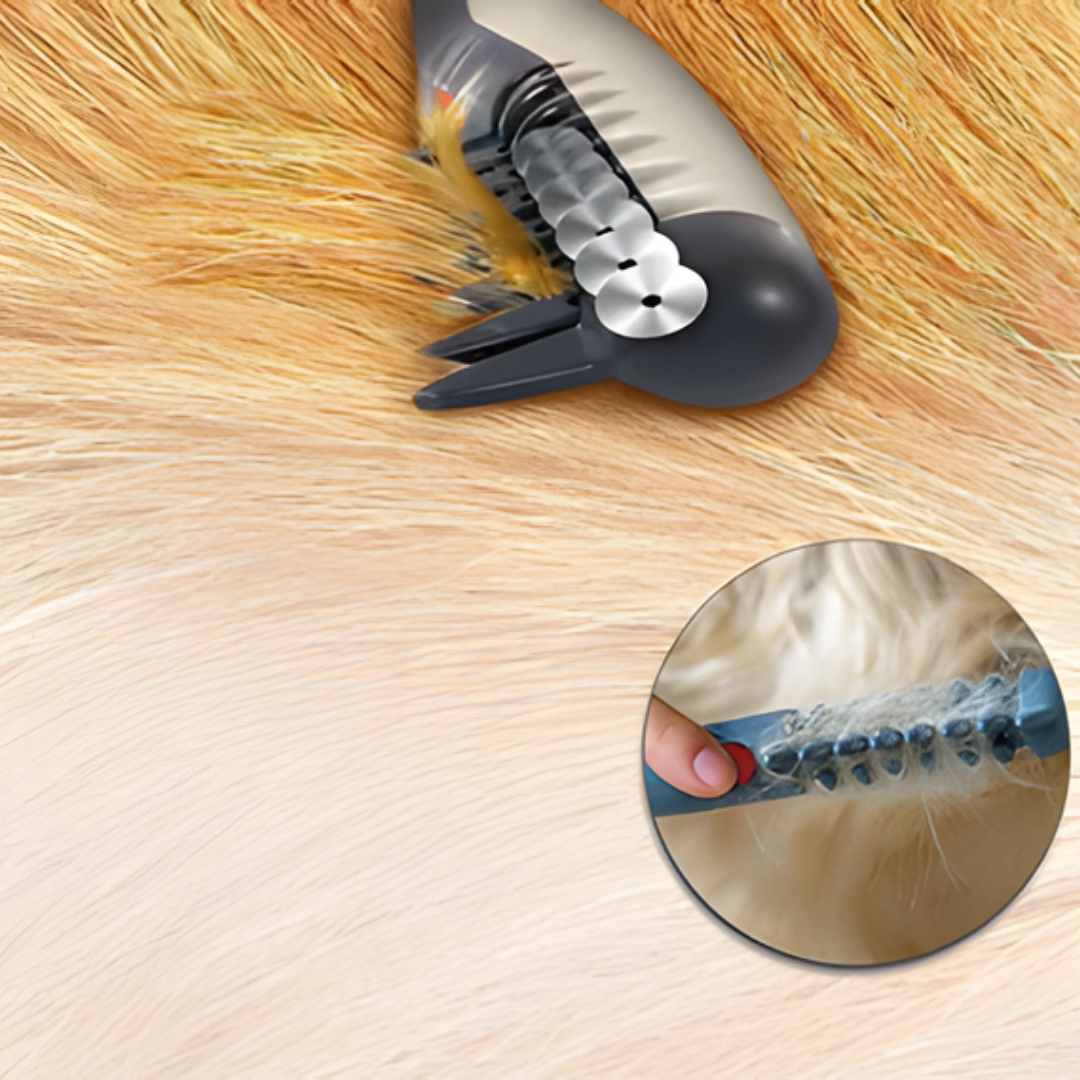 Gentle Pet Grooming Clippers - Effortlessly Remove Knots & Tangles