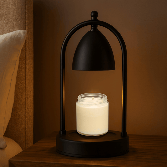 GlowHaven Candle Warmer Lamp - Adjustable Brightness with Timer