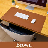 Guard Desk Mat - Leather Desk Pad with Wrist & Elbow Support