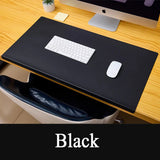 Guard Desk Mat - Leather Desk Pad with Wrist & Elbow Support