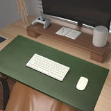 Guard Desk Mat - Leather Desk Pad with Wrist & Elbow Support