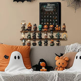 Halloween Countdown Box - 31 Mini Figures & Indoor Decorations