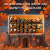 Halloween Countdown Box - 31 Mini Figures & Indoor Decorations