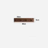 Handmade Minimalist Wooden Coat Rack - Japandi Zen Design