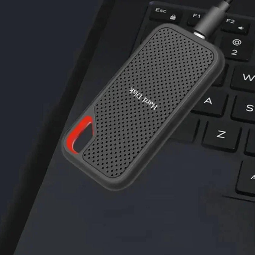 High-Speed Portable External Hard Drive - Compact Data Storage