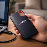 High-Speed Portable External Hard Drive - Compact Data Storage
