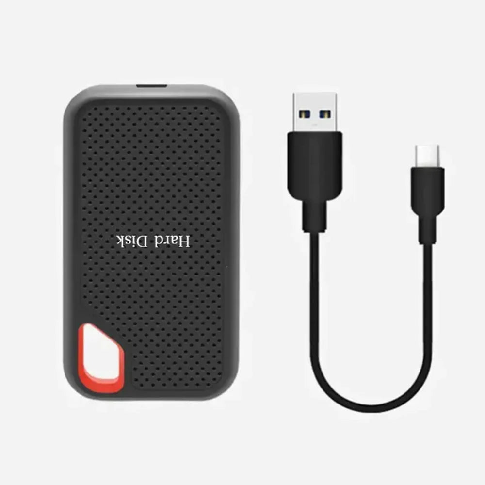 High-Speed Portable External Hard Drive - Compact Data Storage