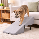 Hilda - Foldable Dog Ramp for Bed & Car - Anti-Slip Pet Access