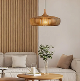 Hinori - Japandi Solid Wood Ceiling Light Fixture for Elegant Lighting