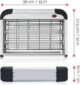 Indoor Bug Zapper - 20W Electric Fly Killer with UV Light