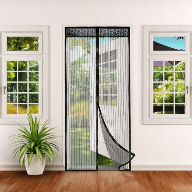 InsectGuard Magnetic Door Screen Mosquito Net 1
