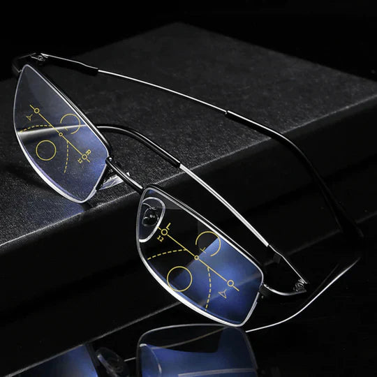 Intelligent Multifocal Glasses Anti-Reflective UV 1