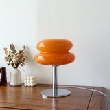 Italian Designer Glass Table Lamp - Modern Bedside & Desk Lighting