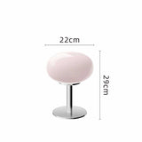 Italian Designer Glass Table Lamp - Modern Bedside & Desk Lighting