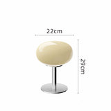 Italian Designer Glass Table Lamp - Modern Bedside & Desk Lighting