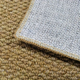 Jute-Style Front Door Mat - Washable Outdoor Welcome Carpet