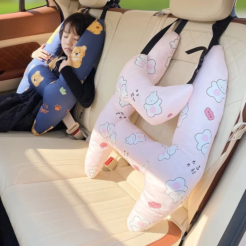 Children's Car Travel Pillow with Head and Neck Support 11