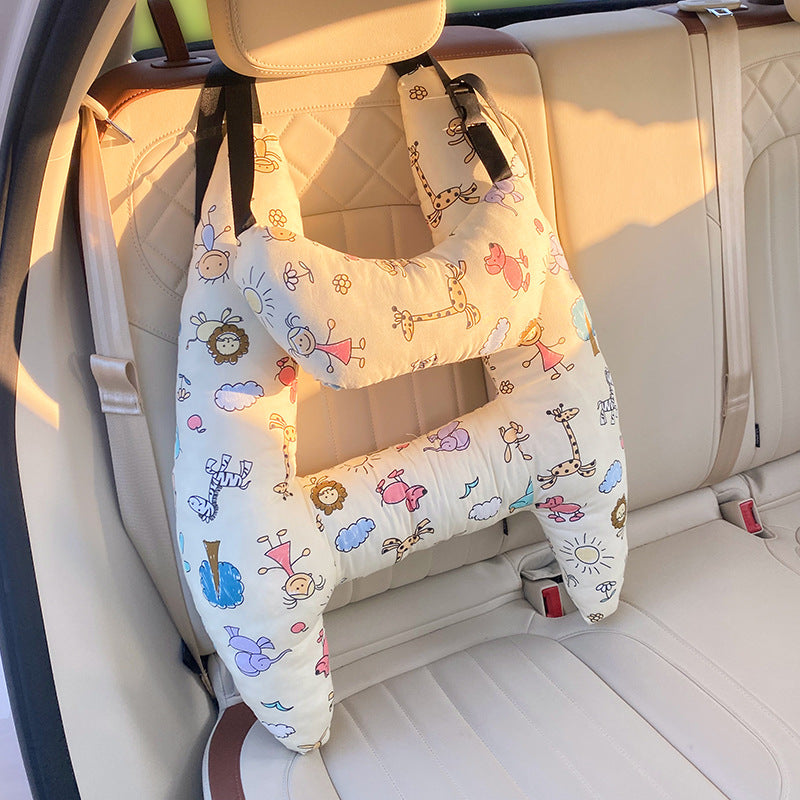 Children's Car Travel Pillow with Head and Neck Support 7