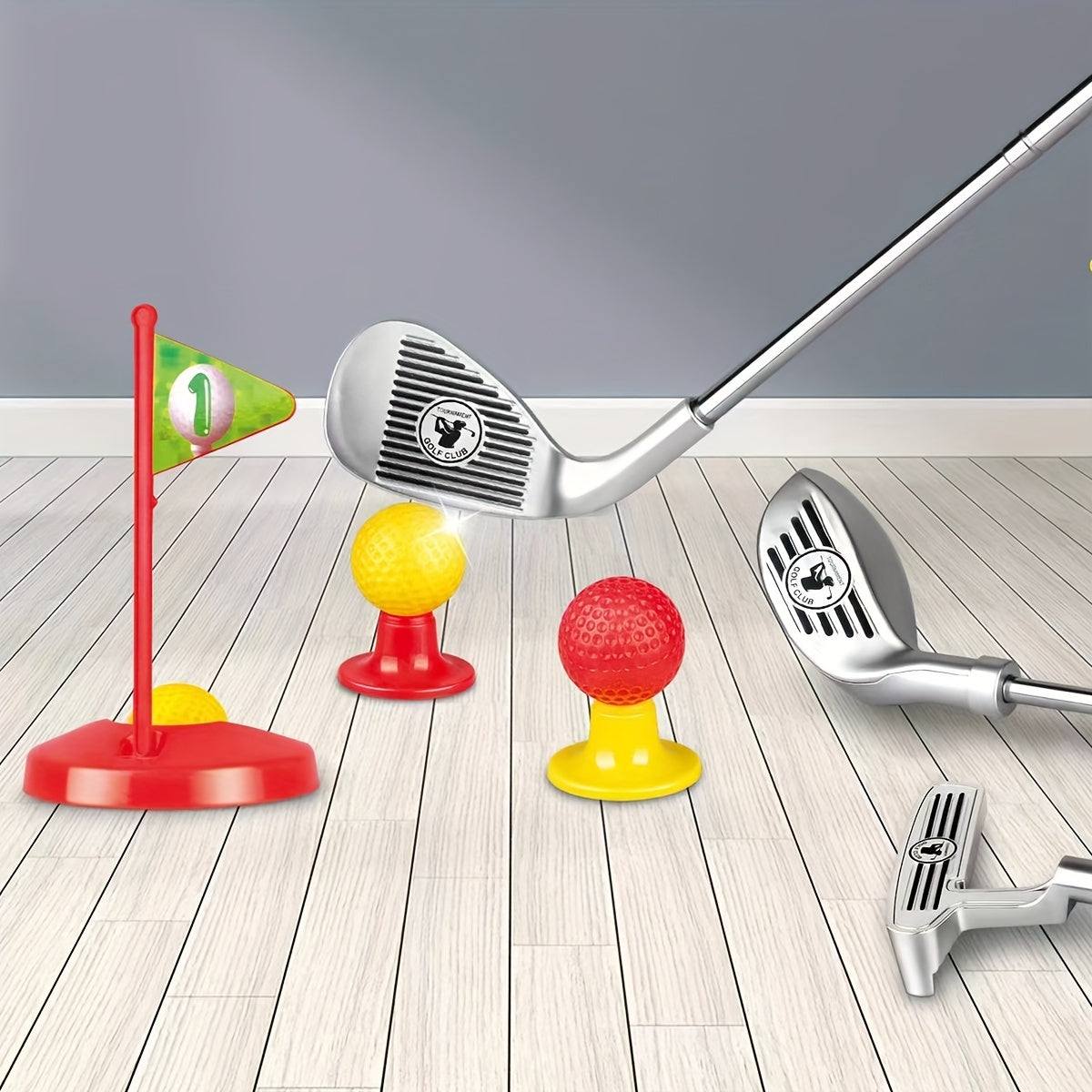 Kids' Golf Set with Adjustable Clubs for Ages 3 to 8 5