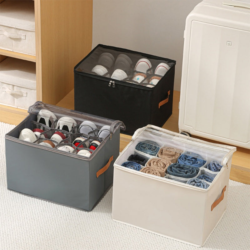 KixNest - Foldable Shoe Organizer Shoe Rack for Closet Storage