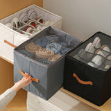 KixNest - Foldable Shoe Organizer Shoe Rack for Closet Storage