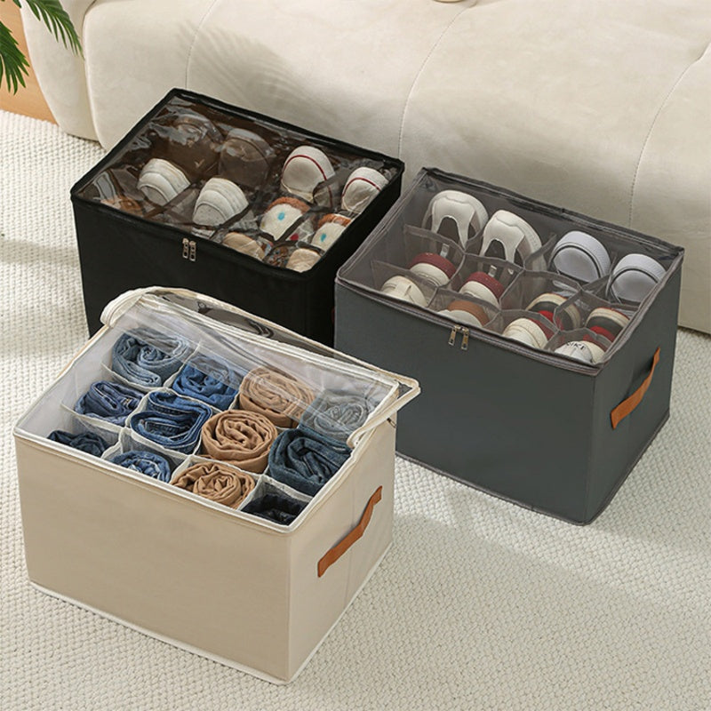 KixNest - Foldable Shoe Organizer Shoe Rack for Closet Storage