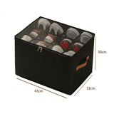 KixNest - Foldable Shoe Organizer Shoe Rack for Closet Storage