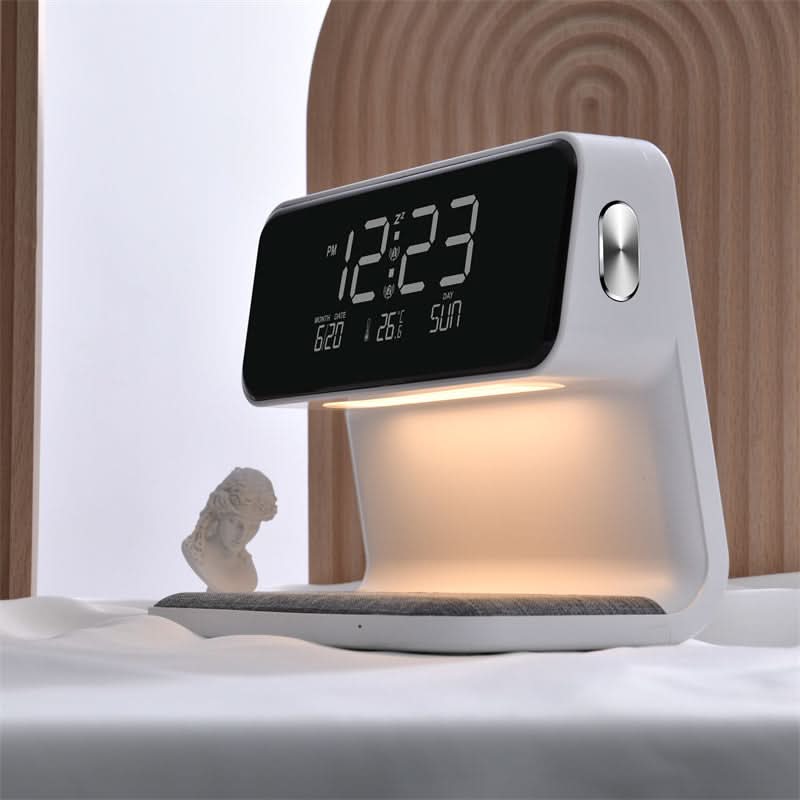 KlarBlick - Light Alarm Clock with Wireless Charger & Touch Control