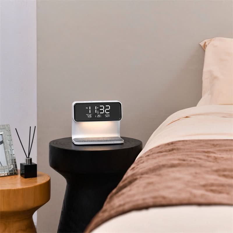KlarBlick - Light Alarm Clock with Wireless Charger & Touch Control