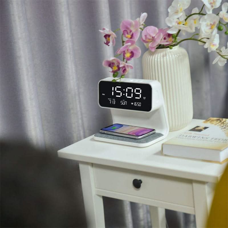 KlarBlick - Light Alarm Clock with Wireless Charger & Touch Control