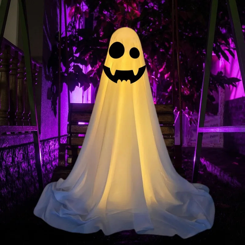 LED Glow Halloween Props - Scary Decorations for Indoor & Outdoor