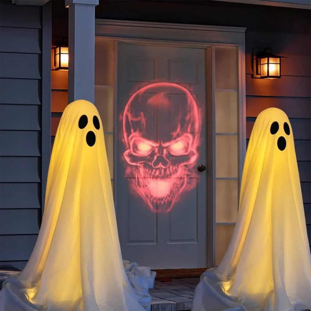 LED Glow Halloween Props - Scary Decorations for Indoor & Outdoor