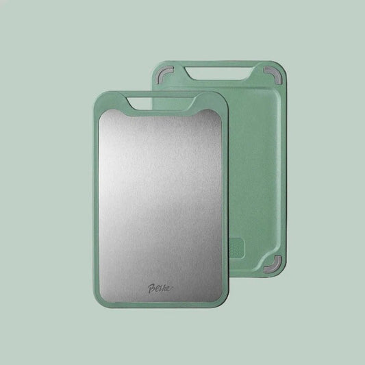 Lattea Double-Sided Stainless Steel Cutting Board & Chopping Board with Non-Stick Surface