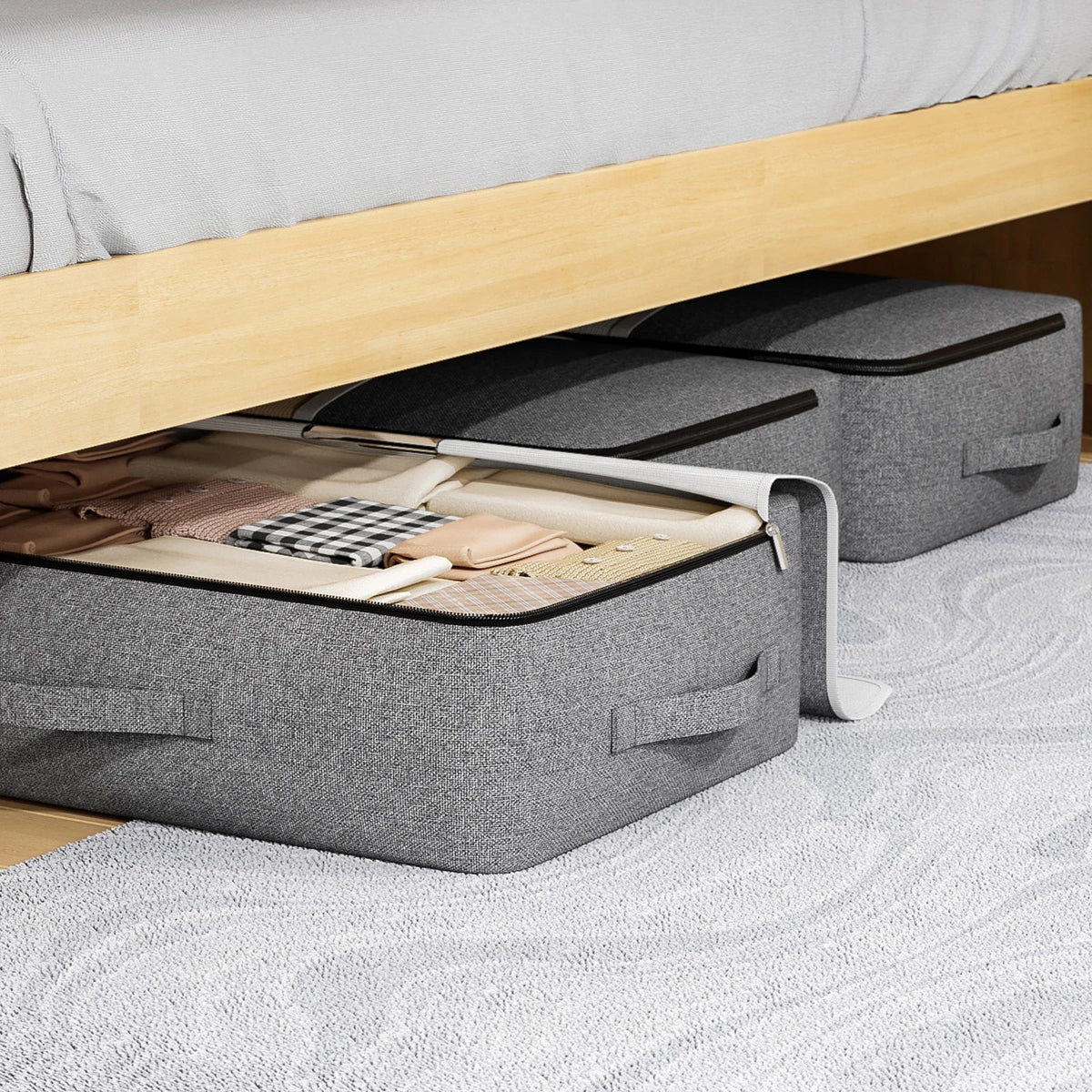 Livono - Extra Large Foldable Storage Bag with Viewing Window