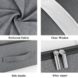 Livono - Extra Large Foldable Storage Bag with Viewing Window